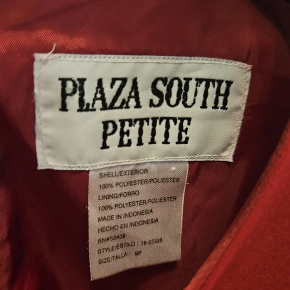 Vintage Y2K Chic Sleeveless Red Midi Dress - 8P - Picture 3 of 3